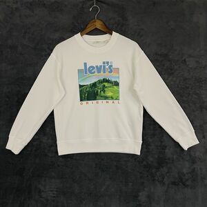 Levi’s Women's White San Francisco Sweatshirt SZ/S